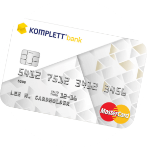 Komplett Bank kortti
